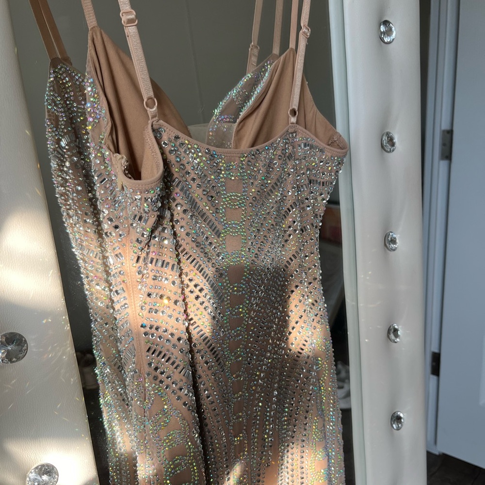 Sparkling Rhinestone Dress